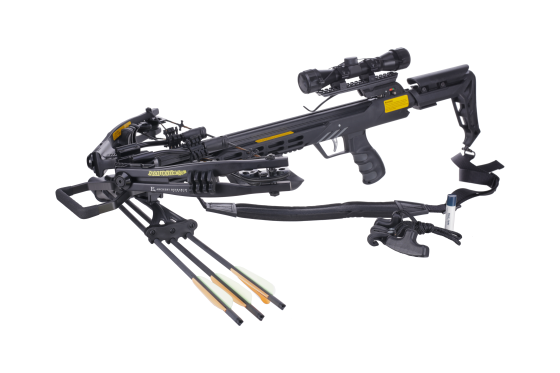 Kuše Beast Hunter Accelerator 370+ 185lb Black