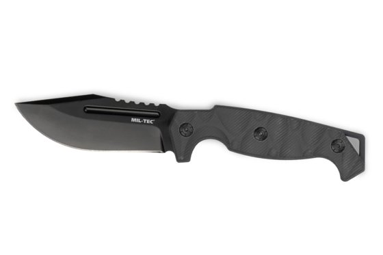 Nůž bojový G10 RIDGE s pouzdrem KYDEX ČERNÝ