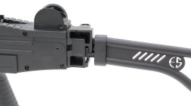 Ekol ASI černá Sklopná Pažba cal.9mm