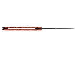 Nůž Joker motýlek červený oxidované ostří 11 cm