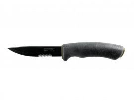 Nůž Morakniv Bushcraft SRT černý zoubkovaný
