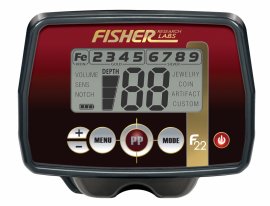 Detektor kovů Fisher F22 11'' DD