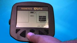 Detektor kovů Teknetics Alpha 8''
