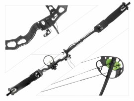 Luk Poe Lang Predator II černý 45-65lbs