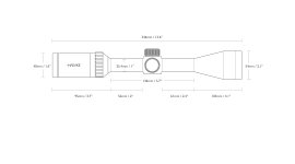 Hawke Vantage 4-12x40 AO Mil Dot