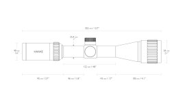 Hawke Vantage 3-9x40 AO Mil Dot IR