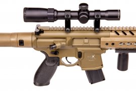 Vzduchovka Sig Sauer MCX FDE 4,5mm s puškohledem