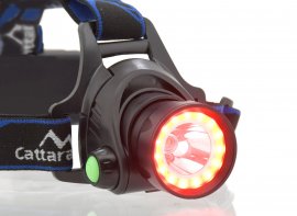 Čelovka LED 400 lm (1x XM-L+15x SMD)