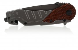 Nůž zavírací Wood s pojistkou 21 cm