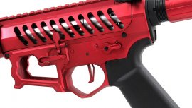 Airsoft AR15 (APS ASR123 F-1 BDR Red)