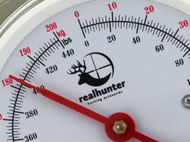 RealHunter Analogová závěsná váha do 200 kg