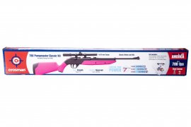 Vzduchovka Crosman Pumpmaster 760 SET 4,5mm růžová