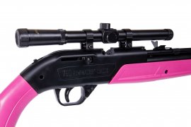 Vzduchovka Crosman Pumpmaster 760 SET 4,5mm růžová
