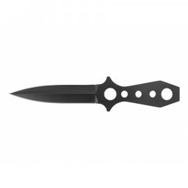 Vrhací nůž Fox Outdoor 22,5cm s pouzdrem, černý