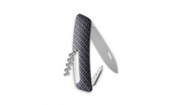 Švýcarský kapesní nůž Swiza D01 Allmatt Carbon