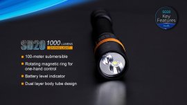 Potápěčská LED svítilna Fenix SD20