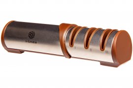 Kuchyňský brousek Taidea Deluxe stříbrný