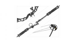 Luk Poe Lang Predator III 35-65lb černý