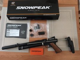 Recenze: Vzduchová pistole Snowpeak PP750L 5,5mm - 1