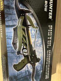 Recenze: Kuše Pistolová Beast Hunter Aligator Black 80lbs - 1