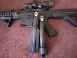 Recenze: Zásobník Crosman QR pro DPMS, Bushmaster MPW, R1 - 2