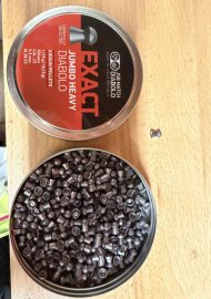 Recenze: JSB Exact Jumbo Heavy 5,52mm 500ks - 1
