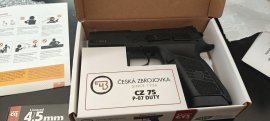 Recenze: ASG CZ 75 P-07 Duty Blowback 4,5mm - 1