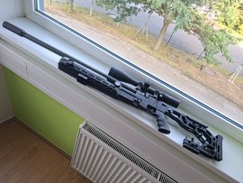 Recenze: Vzduchovka EPIC TWO 6,35mm, CZ 700mm, CFB, Arca-Swiss L, sklopná pažba - 3