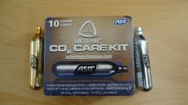 Recenze: Bombičky CO2 ULTRAIR CARE KIT 12g ASG 10ks - 1