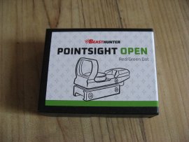 Recenze: Kolimátor Beast Hunter Open PointSight Red/Green - 1