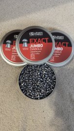 Recenze: JSB Exact Jumbo 5,51mm 500ks - 1