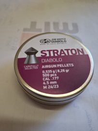 Recenze: JSB Straton 4,5mm 500ks - 1