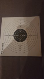 Recenze: Terče vzduchovkové Venox 14x14 100ks - 1