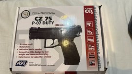 Recenze: ASG CZ 75 P-07 Duty Blowback 4,5mm - 5