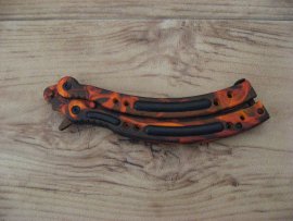 Recenze: Nůž Joker motýlek JKR614 Flames - 4