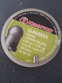 Recenze: Kvintor Gamma Green 4,5mm 250ks - 1