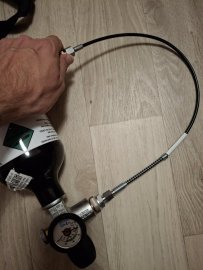 Recenze: 3l Potápěčská lahev s manometrem a hadicí - 1