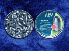 Recenze: H&N Slug HP II 6.36mm/.250 2.33g/36gr - 1