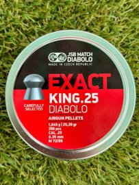 Recenze: JSB Exact King 6,35mm 350ks - 1