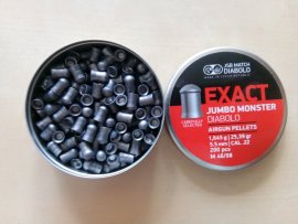 Recenze: Diabolo JSB Exact Jumbo Monster 5,52mm 200ks - 1