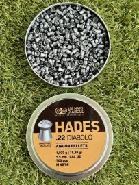 Recenze: JSB Hades 5,5mm 500ks - 1