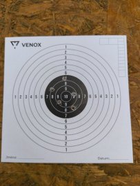 Recenze: Terče vzduchovkové Venox 14x14 100ks - 1