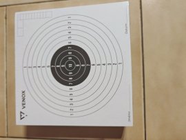 Recenze: Terče vzduchovkové Venox 14x14 100ks - 1