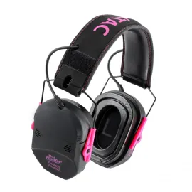 Aktivní střelecká sluchátka RealHunter Active ProSHOT QuadTAC Devil Pink 4