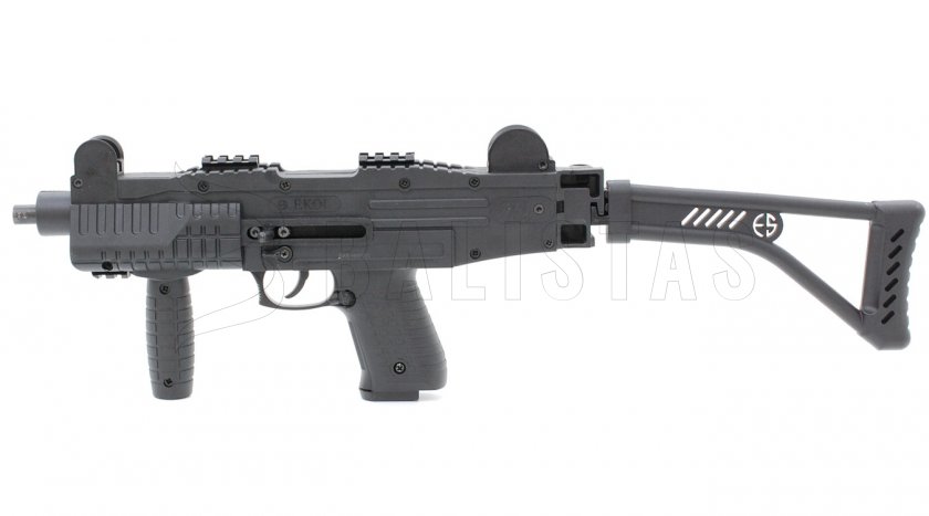 Ekol ASI černá Sklopná Pažba cal.9mm