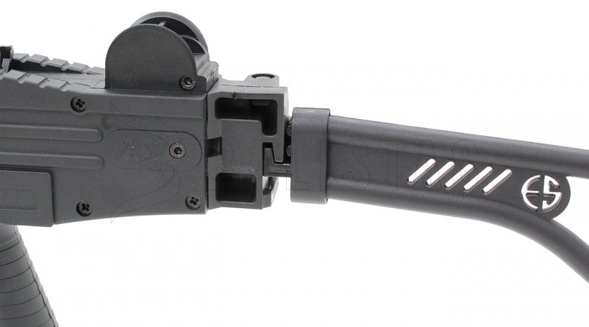 Ekol ASI černá Sklopná Pažba cal.9mm