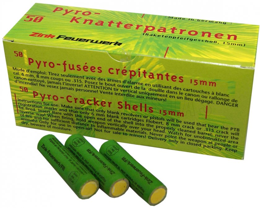 Pyro světlice Zink 548  Knatterpatronen 1ks