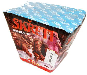 Pyrotechnika Kompakt 25ran / 25mm Skřeti šikmý