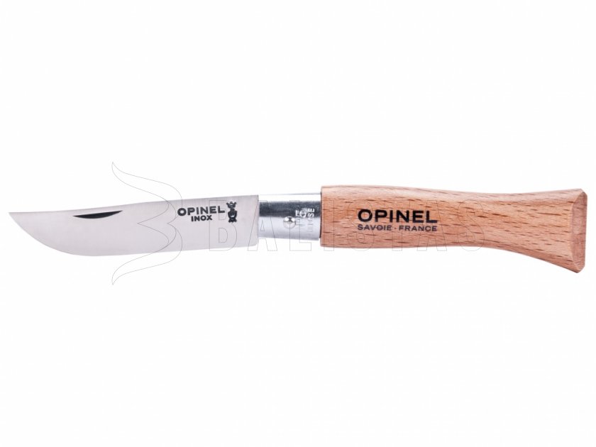 Nůž Opinel 5 Zavírací Inox Buk