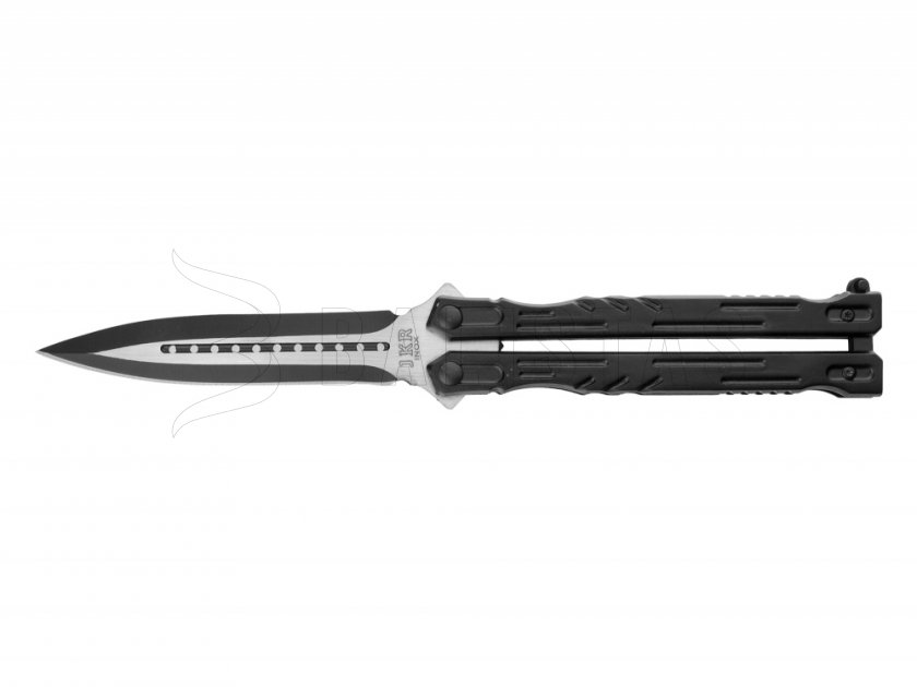 Nůž Joker motýlek černý ostří 11 mm